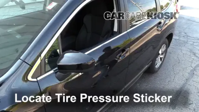 2019 Subaru Ascent Premium 2.4L 4 Cyl. Turbo Neumáticos y ruedas Controlar presión de neumáticos